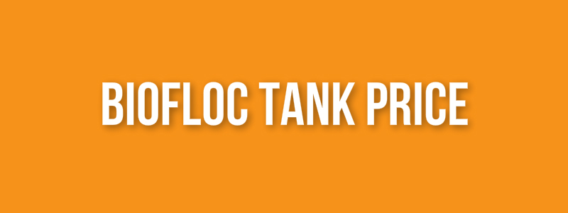 Biofloc Tank Price in India